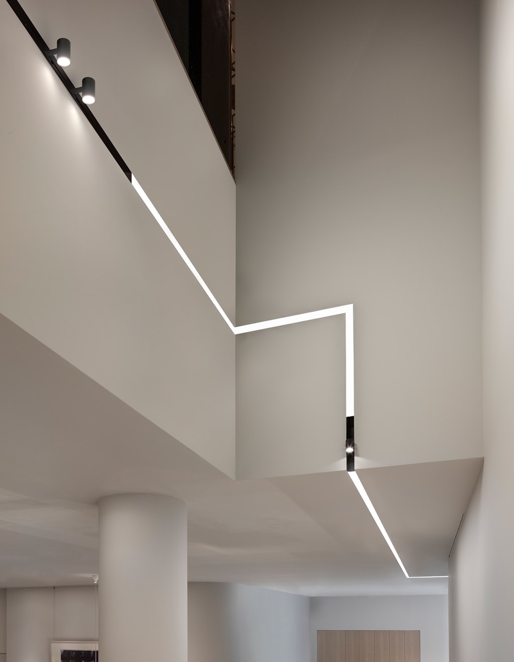 flos recessed track lighting